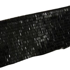 Beaded and Black Clutch